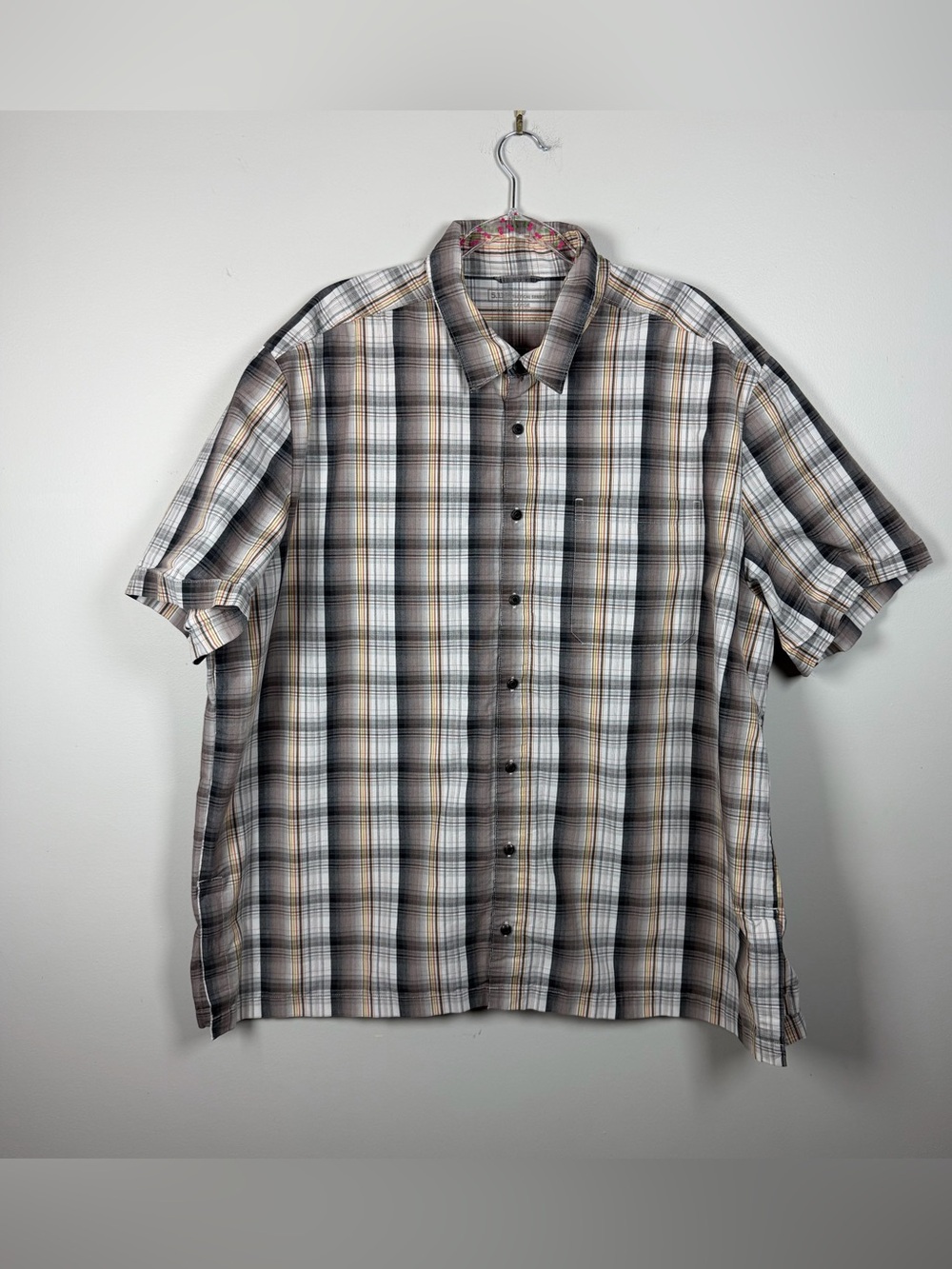 5.11 Tactical Series Covert Shirt Mens 2XL
Gray Plaid Snap Front 71198 Utility